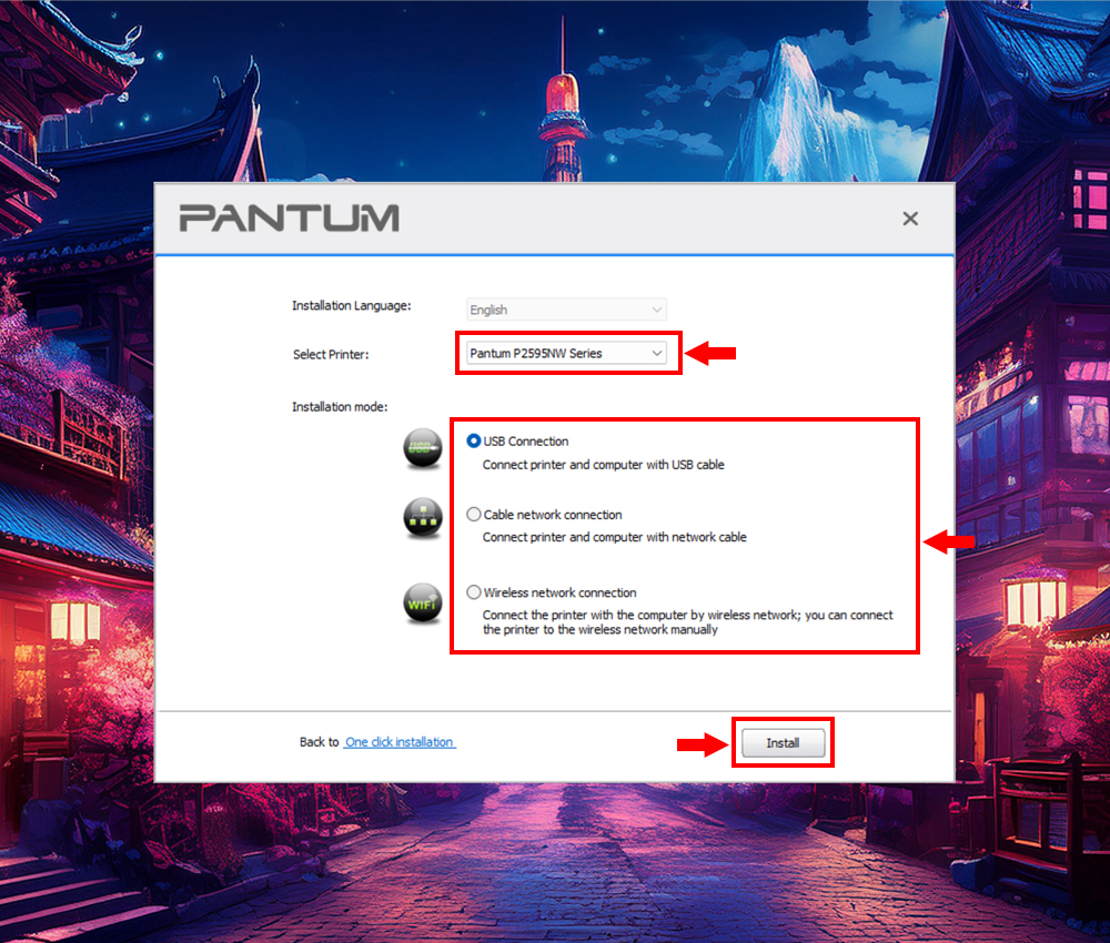 Hướng dẫn cài đặt driver cho máy in Pantum P2595NW