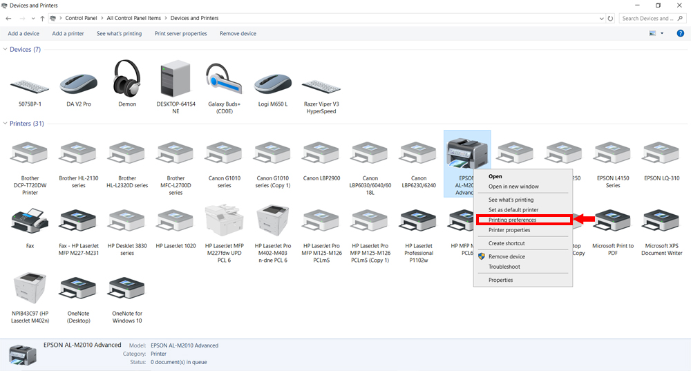Hướng Dẫn Chỉnh Tốc Độ M&aacute;y In Epson 