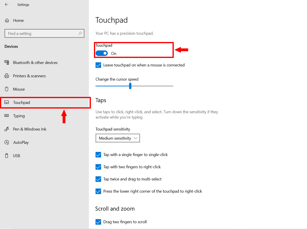 Hướng Dẫn Khắc Phục T&igrave;nh Trạng Laptop Kh&ocirc;ng C&oacute; Driver Touchpad