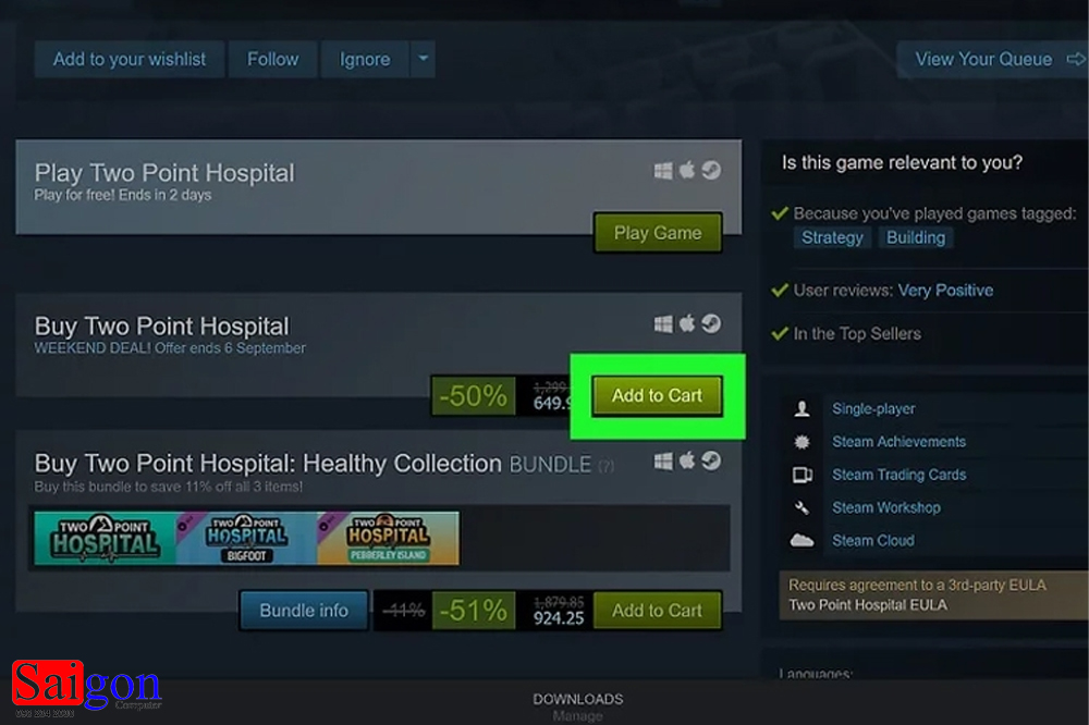 Hướng dẫn mua game trên Steam đơn giản