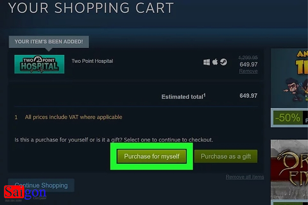 Hướng dẫn mua game trên Steam đơn giản