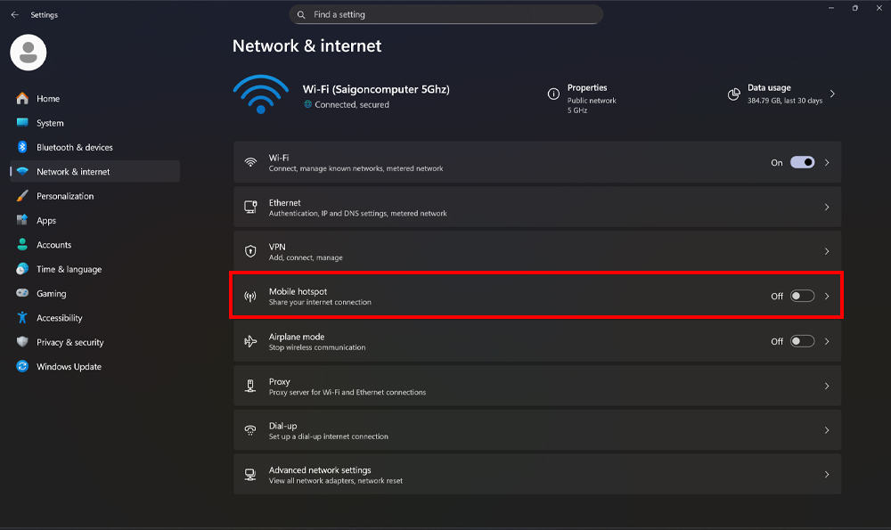 Hướng Dẫn Phát WiFi Từ Laptop Windows 11