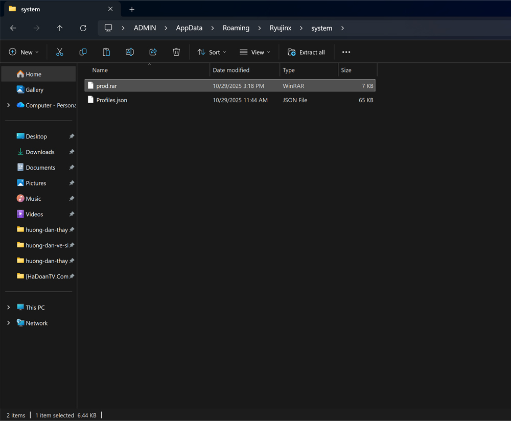 Hướng Dẫn Sửa Lỗi RYU-0001 Trên Giả Lập Ryujinx