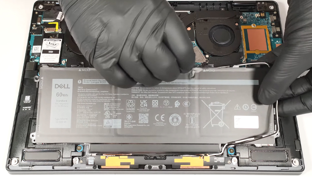 Hướng dẫn thay pin cho Laptop Dell Latitude 9450 2in1