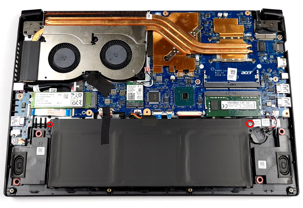 Hướng dẫn thay pin Acer Aspire 7 A715-75G