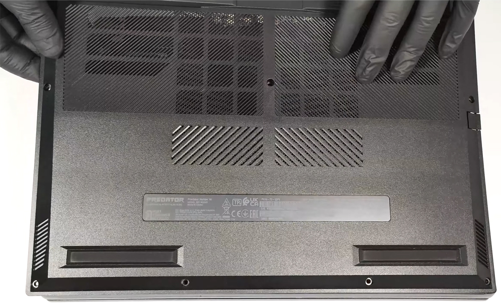 Hướng dẫn thay pin Acer Predator Helios 16 PH16-72