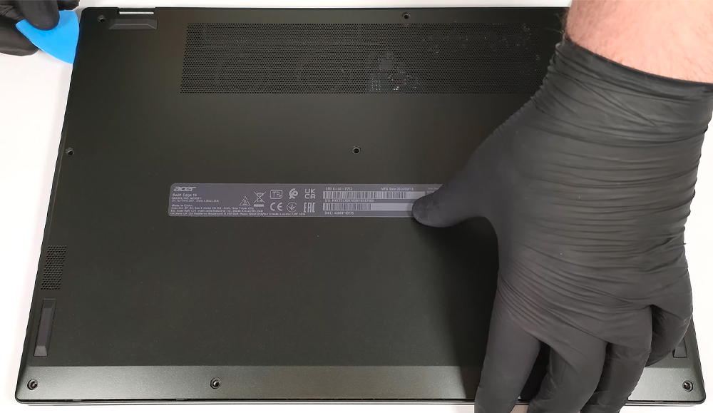 Hướng dẫn thay pin laptop Acer Swift Edge SFE16-44