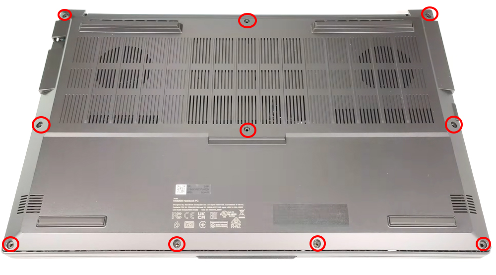 Hướng dẫn thay pin cho laptop ASUS Vivobook Pro 15 OLED N6506