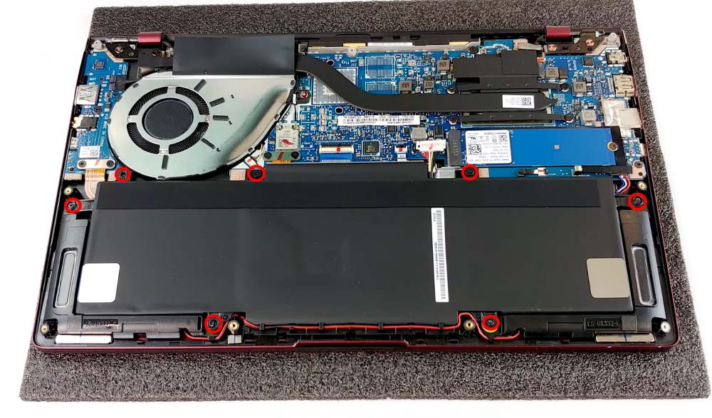 Hướng dẫn thay pin laptop ASUS ZenBook 13 UX333