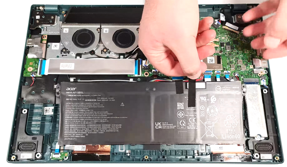 Hướng dẫn thay pin laptop Acer Aspire Vero 15 AV15-53P
