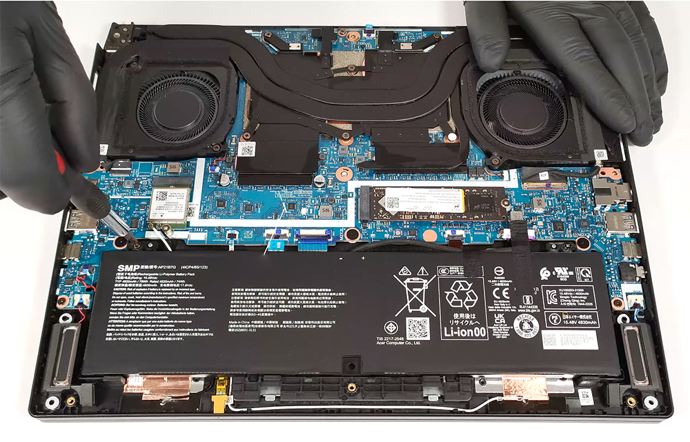 Hướng dẫn thay pin Acer Nitro 14 AN14-41
