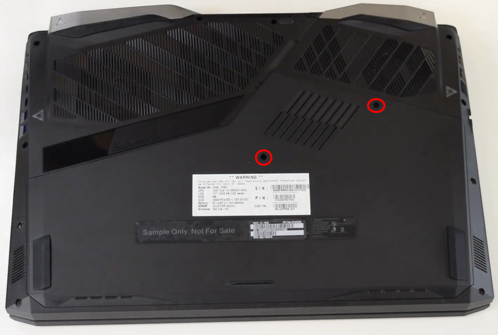 Hướng dẫn thay pin Acer Predator Helios 500