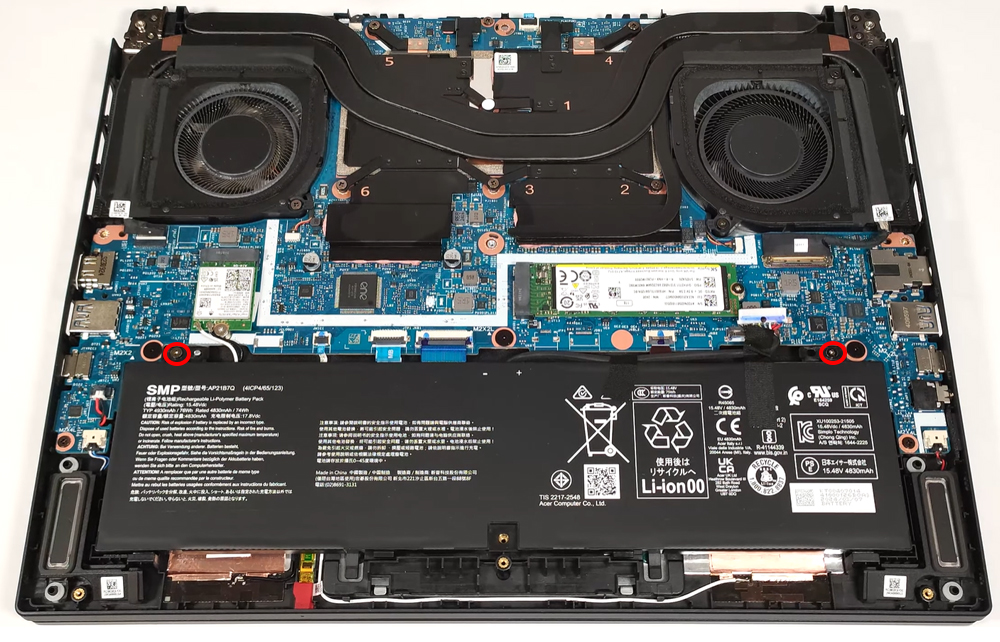 Hướng dẫn thay pin laptop Acer Predator Helios Neo 14 PHN14-51