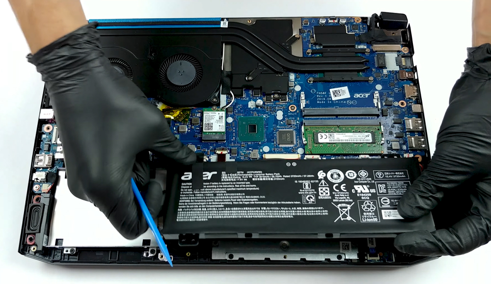 Hướng dẫn thay pin Acer Predator Triton 300 PT315-51