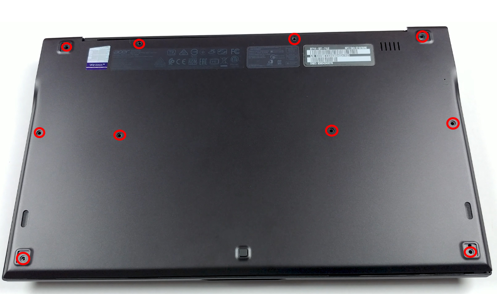 Hướng dẫn thay pin cho Acer Swift 7 SF714-52T