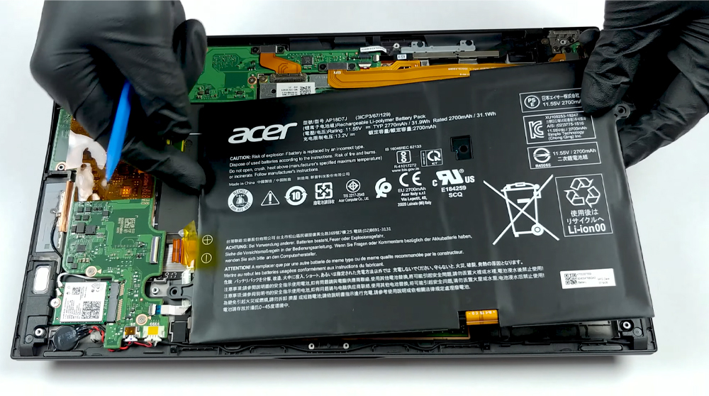 Hướng dẫn thay pin cho Acer Swift 7 SF714-52T