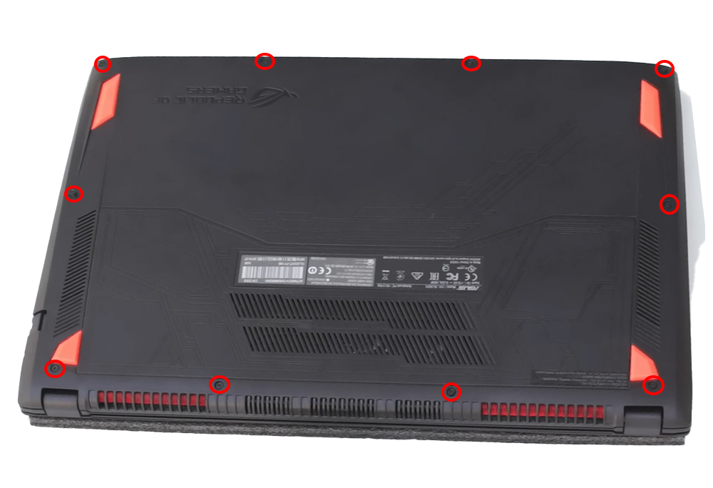 Hướng dẫn thay pin cho ASUS GL502