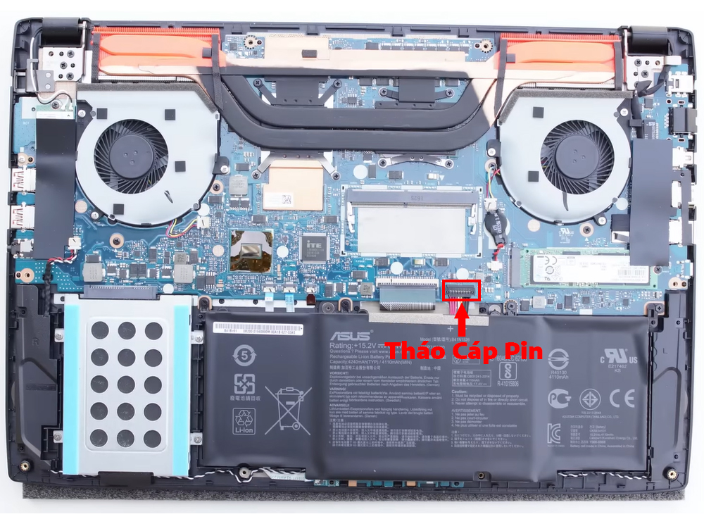 Hướng dẫn thay pin cho ASUS GL502