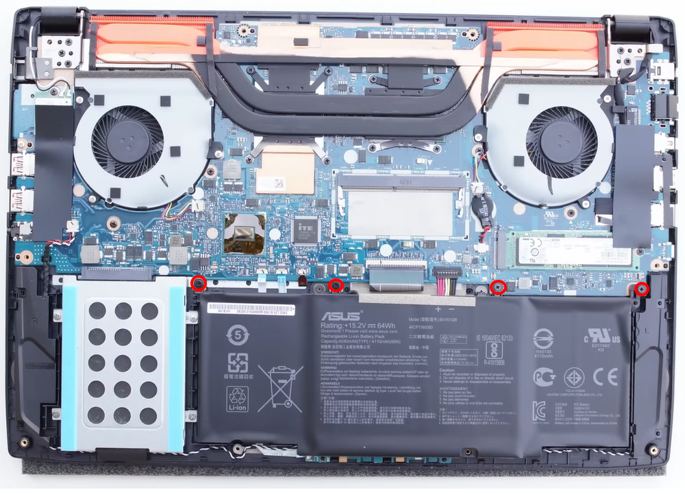 Hướng dẫn thay pin cho ASUS GL502