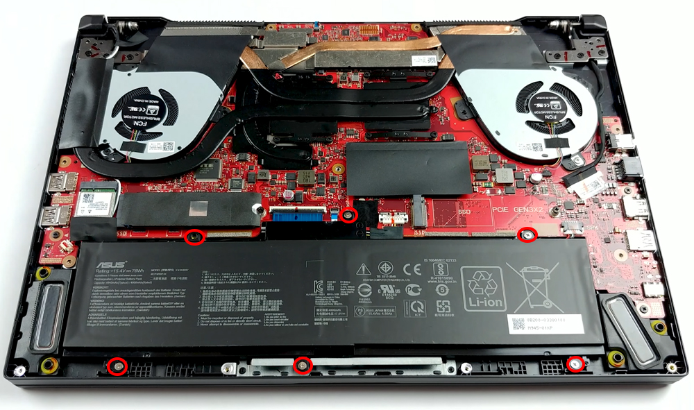 Hướng dẫn thay pin ASUS ROG Zephyrus GA502