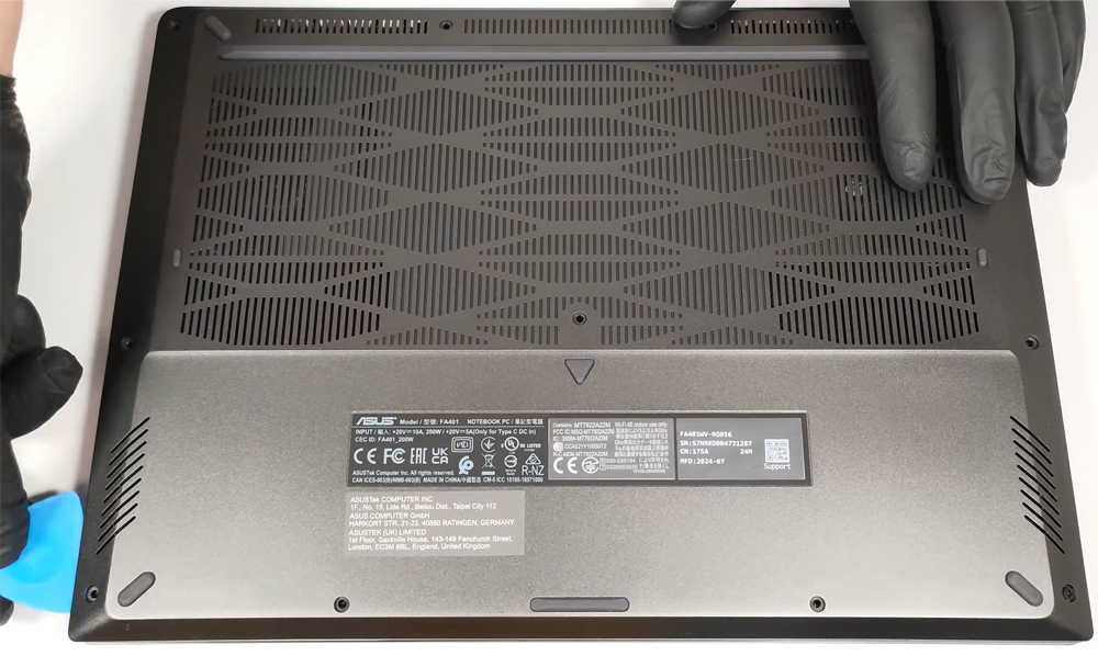 Hướng dẫn thay pin ASUS TUF Gaming A14 FA401