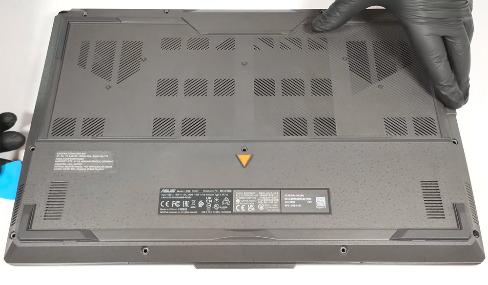 Hướng dẫn thay pin ASUS TUF Gaming F17 FX707 2023