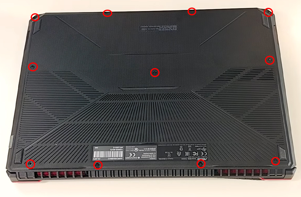 Hướng dẫn thay pin ASUS TUF Gaming FX505