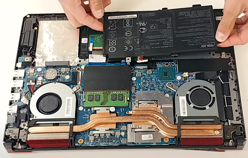 Hướng dẫn thay pin ASUS TUF Gaming FX505