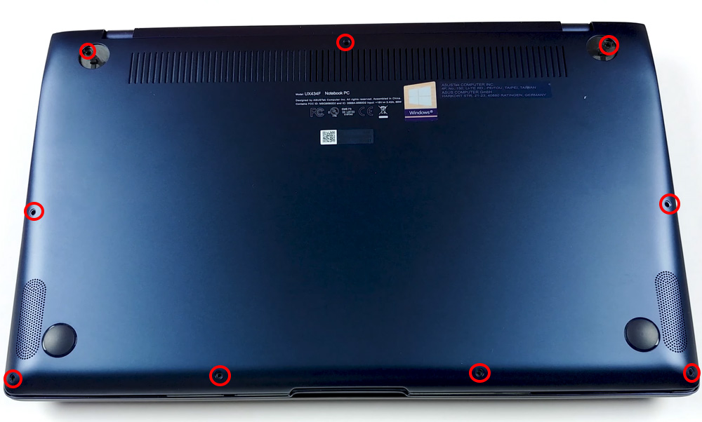 Hướng dẫn thay pin laptop ASUS ZenBook 14 UX434