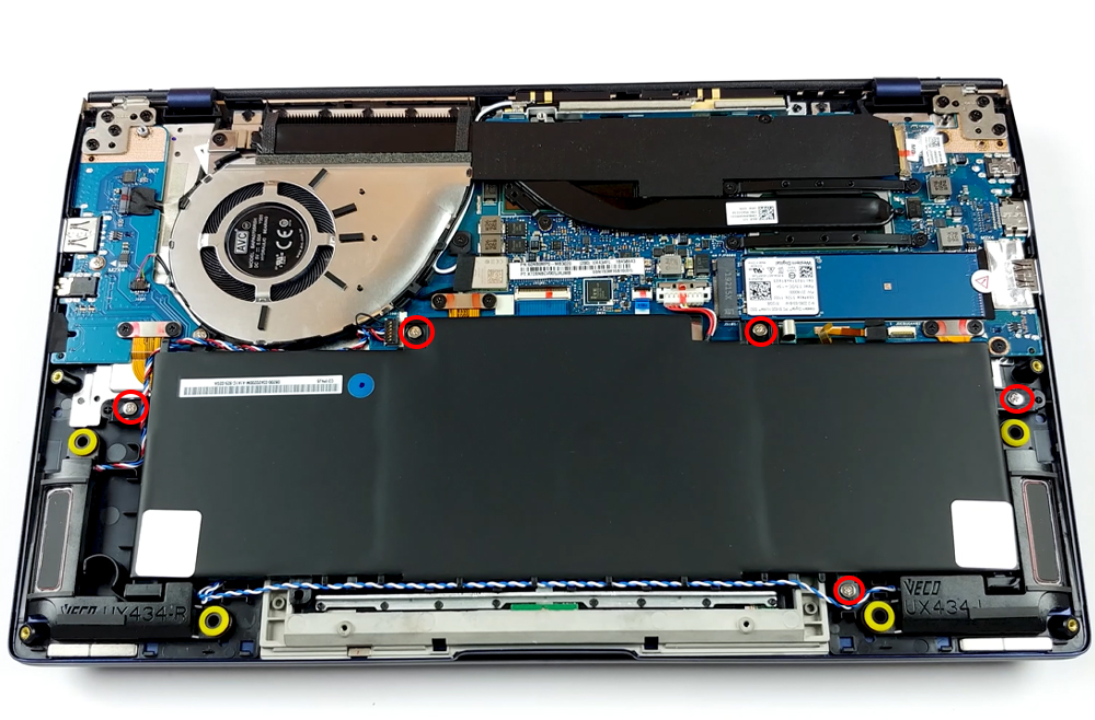 Hướng dẫn thay pin laptop ASUS ZenBook 14 UX434