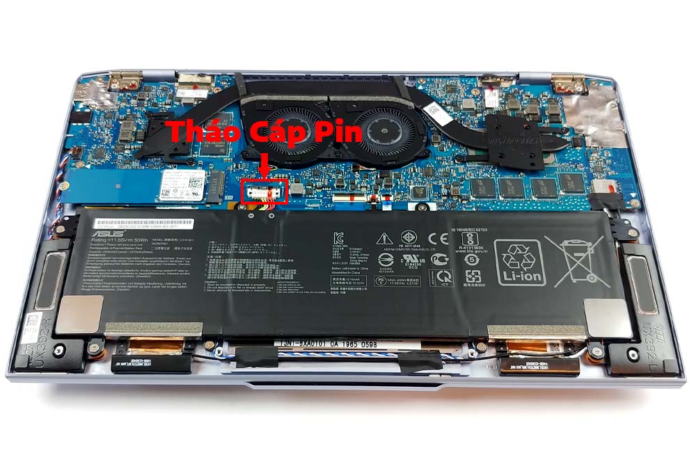 Hướng dẫn thay pin ASUS ZenBook S13 UX392