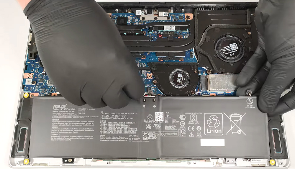 Hướng dẫn thay pin ASUS ROG Zephyrus G16 GA605