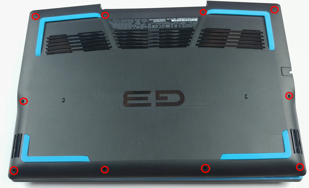 Hướng dẫn thay pin cho laptop Dell G3 15 3590