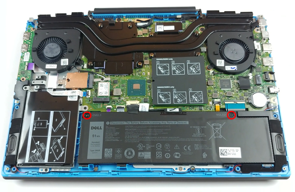 Hướng dẫn thay pin cho laptop Dell G3 15 3590
