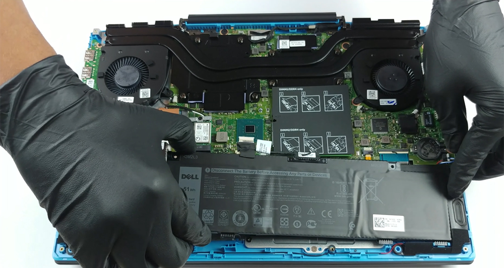 Hướng dẫn thay pin cho laptop Dell G3 15 3590