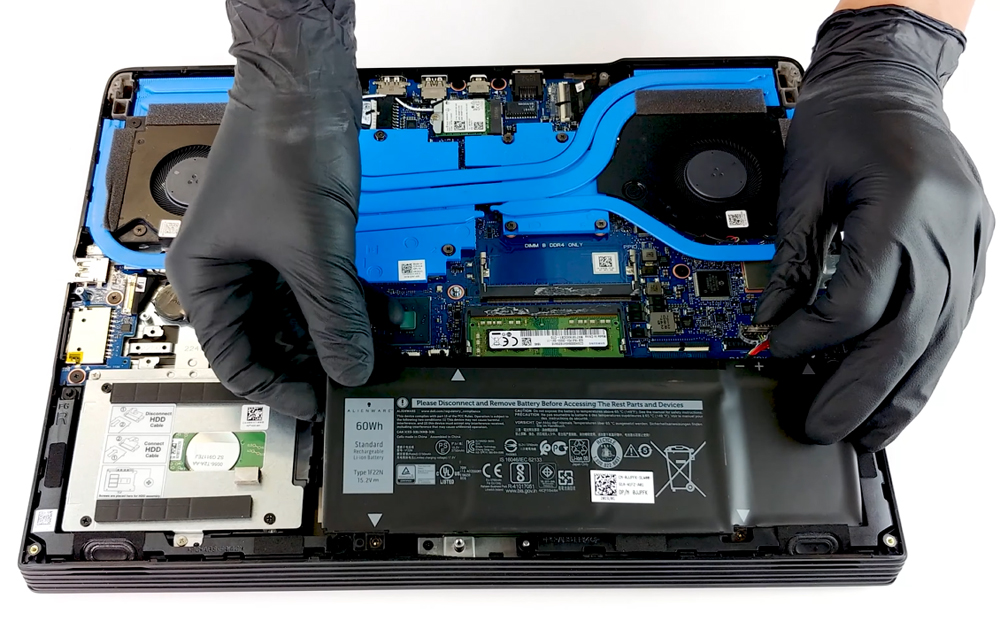 Hướng dẫn thay pin cho Dell G5 5590