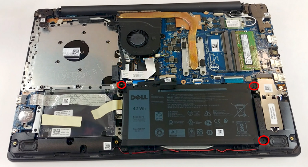 Hướng dẫn thay pin cho Dell Inspiron 15 3580