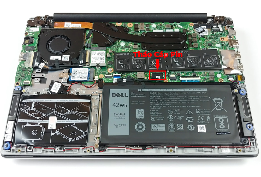 Hướng dẫn thay pin cho Dell Inspiron 14 5480