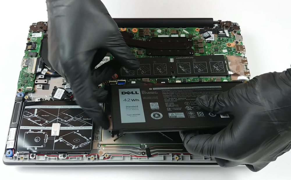 Hướng dẫn thay pin cho Dell Inspiron 14 5480
