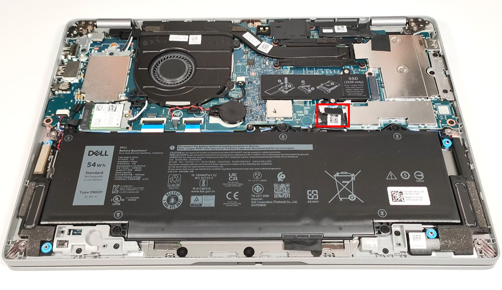 Hướng dẫn thay pin cho Dell Latitude 13 5340