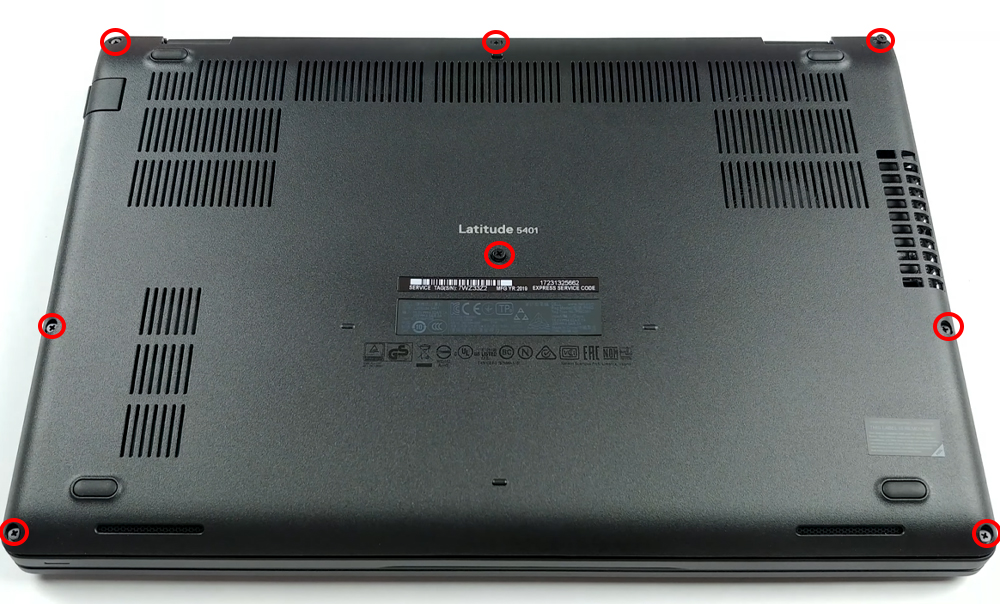 Hướng dẫn thay pin cho Dell Latitude 14 5401