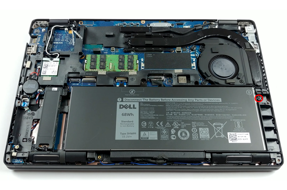 Hướng dẫn thay pin cho Dell Latitude 14 5401