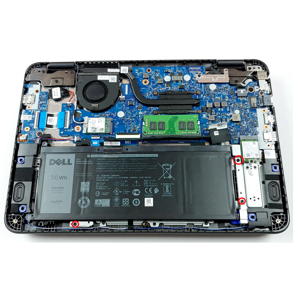 Hướng Dẫn Thay Pin cho Dell Latitude 3300