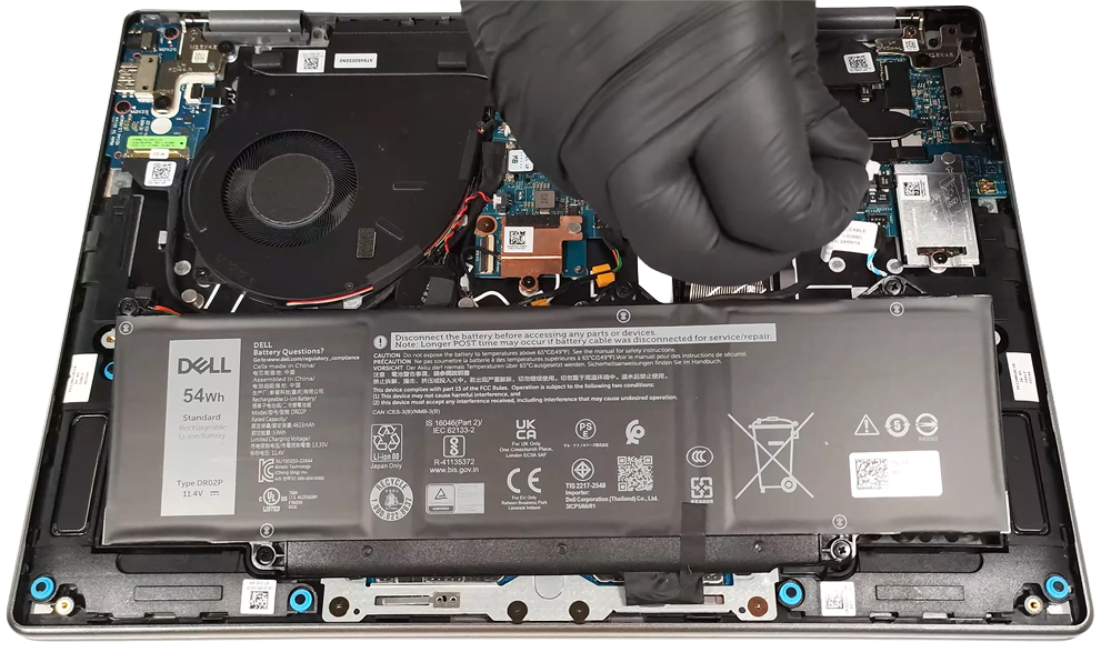 Hướng dẫn thay pin cho Laptop Dell Latitude 7455