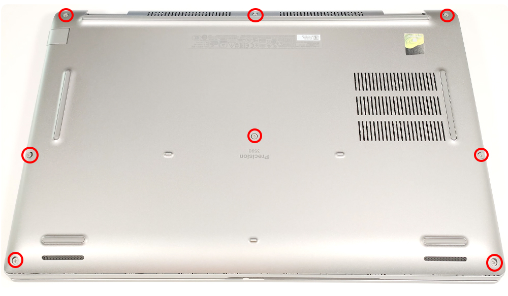 Hướng dẫn thay pin cho Dell Precision 15 3590