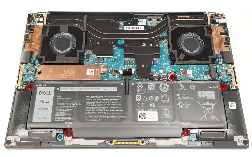 Hướng dẫn thay pin cho Dell Precision 5490