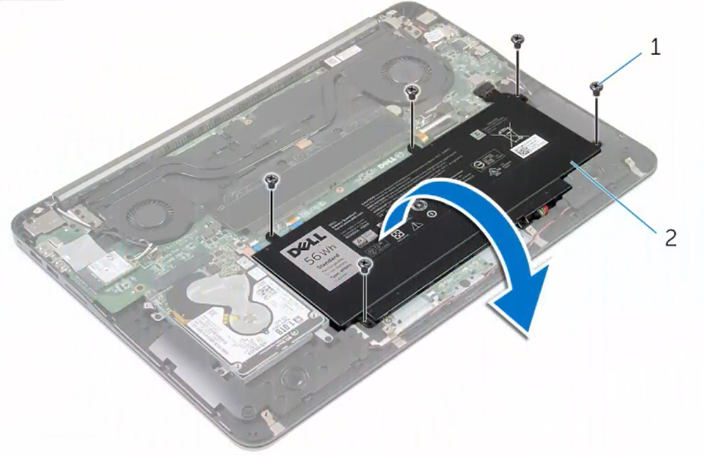 Hướng dẫn thay pin cho Dell Vostro 14 3481