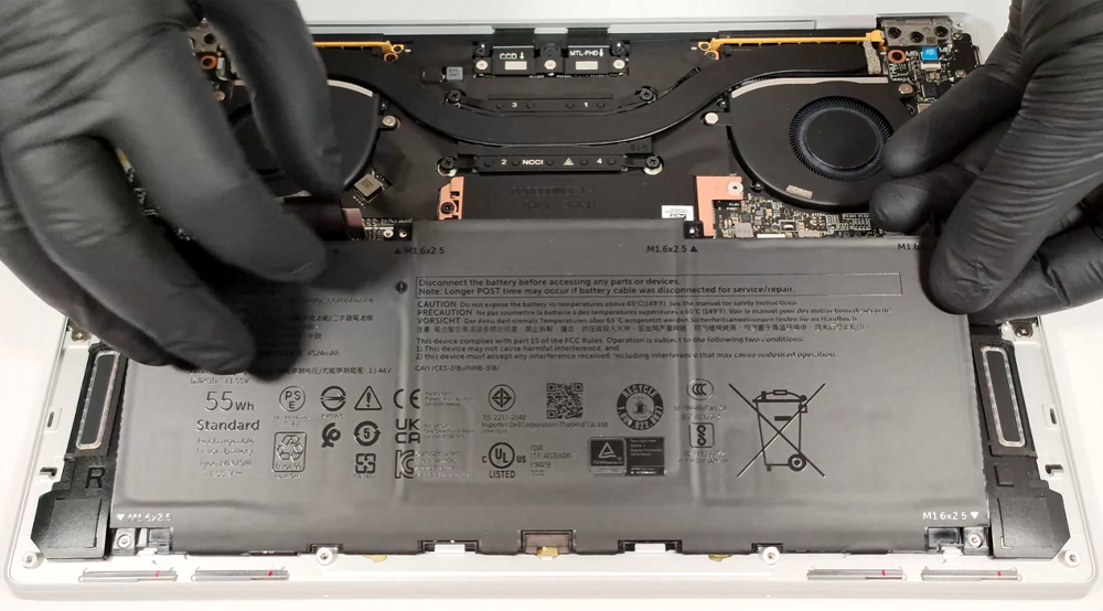 Hướng dẫn thay pin cho Dell XPS 13 9340