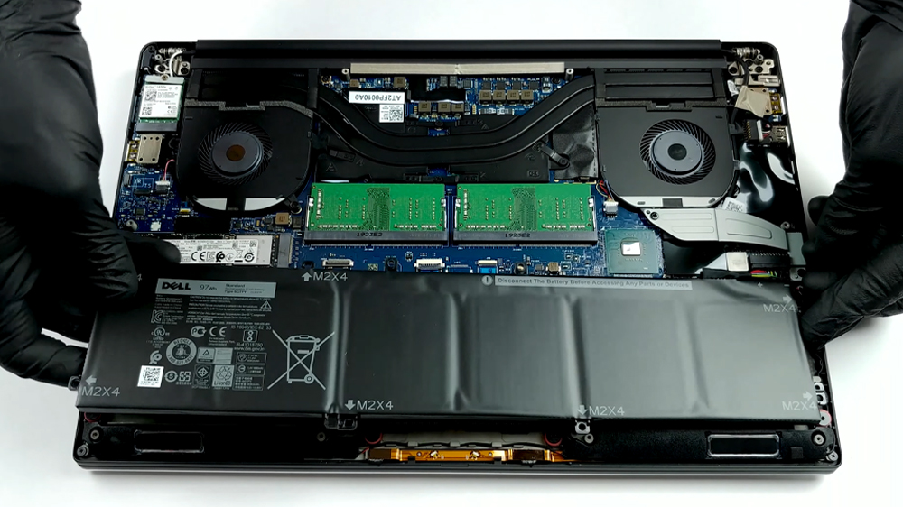 Hướng dẫn thay pin cho Dell XPS 15 7590