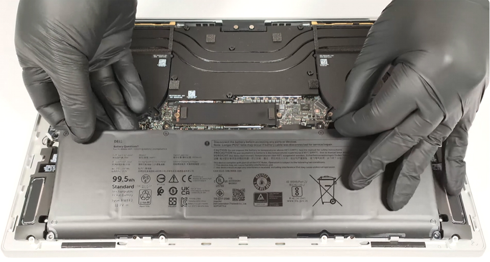 Hướng dẫn thay pin cho Dell XPS 16 9640
